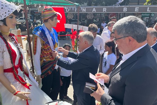 KAYMAKAM DURU ADEM-SODAM PROJELERİNİN HAZIRLADIĞI SERGİ AÇILIŞINI GERÇEKLEŞTİRDİ